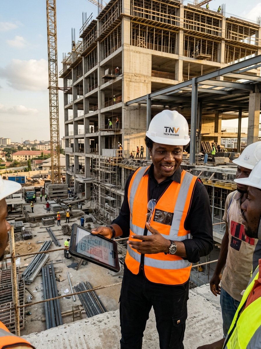 Ugochukwu Temple Nkemaka - On-Site Construction Supervision